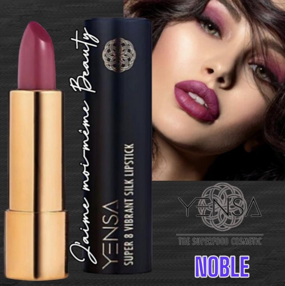 Yensa Super 8 Vibrant Silk Lipstick in Noble -Dusty Plum - NEW